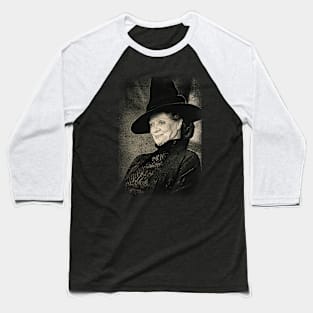maggie smith retro Baseball T-Shirt